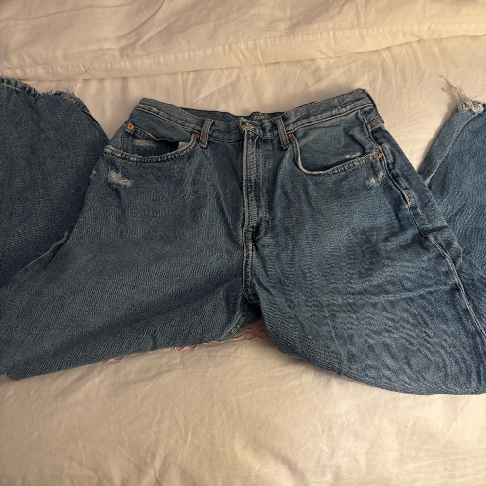 Blue Distressed Jeans